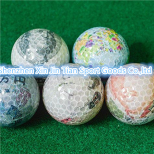 Golf Coin Transparent Ball